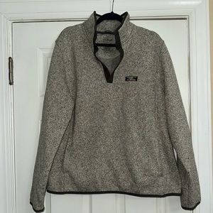 Men’s L.L.Bean Sweater Fleece Pullover size L
